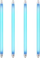 Vista 1 de Paquete de 4 bombillas UV de repuesto T5 de 8 W compatibles con Bell and Howell Monster Bug Zapper y Faicuk WS108 trampa de luz para mosca, 12