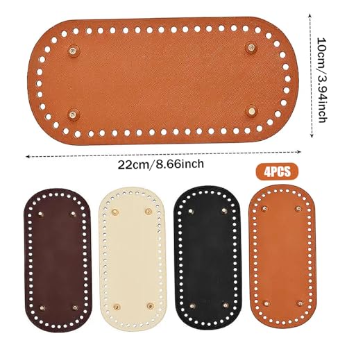 Base de bolsa para ganchillo ideal para crear tus propias bandoleras y cestas tejidas a mano 6