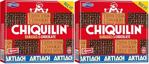 Artiach Chiquilín Bañada en Chocolate 200g (Paquete de 2)