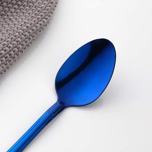 Miniatura 134 de Juego de 12 cucharas de café, mini cucharas de café, cucharas de espresso de acero inoxidable, cucharas pequeñas para postre, té, aperitivo, 4.6