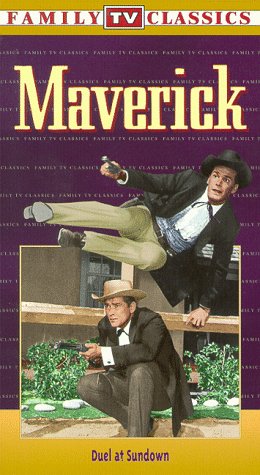 Maverick Duel at Sundown VHS película clásica de oeste original