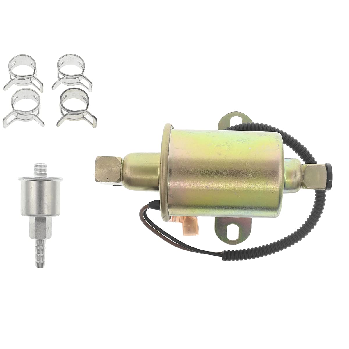 Chacarbtu 149-2341-01 Fuel Filter, 149-2620 Fuel Pump for Cummins Onan Marquis Gold 5500 5.5KW Generator 5500 EVAP Motor