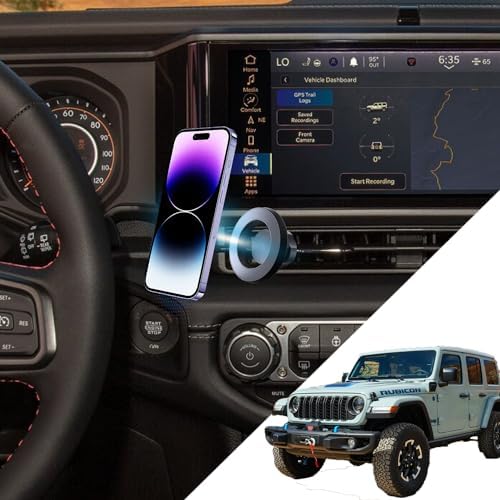 oricarmes Jeep Wrangler Phone Mount for MagSafe Wrangler