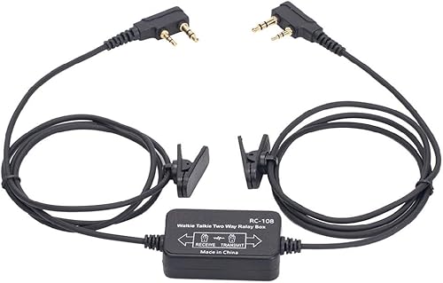 Walkie Talkie repetidor caja RC-108 bidireccional para radio de mano BF-888S Wouxun para UV-5R GT-3 de dos vías Walkie Talkie repetidor caja de