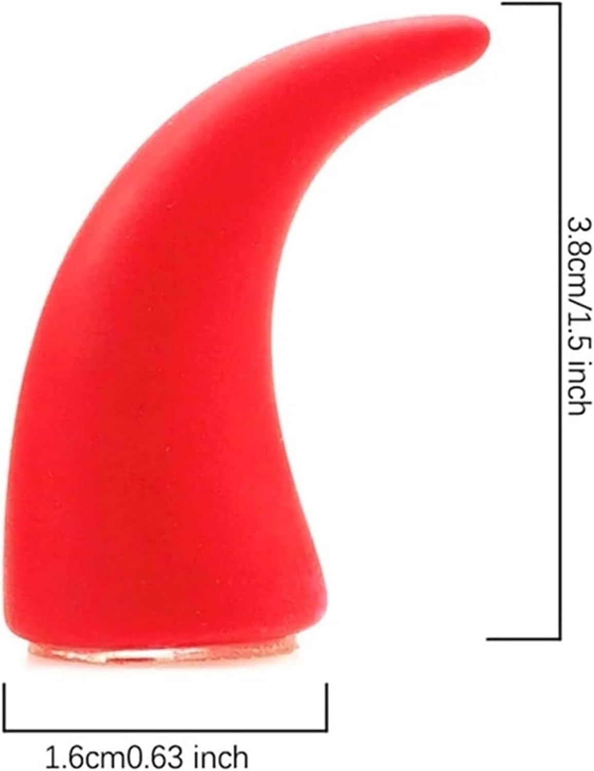 2PCS Silicone Helmet Devil Horns, Universal Motorcycle/Bicycle Helmet Decor, Soft Sticker Accessories Fun Helmet Embellishments