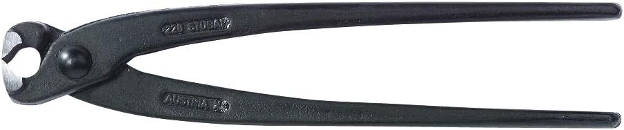 Stubai 108111 Concrete pliers without Bevel, Black, 220 mm