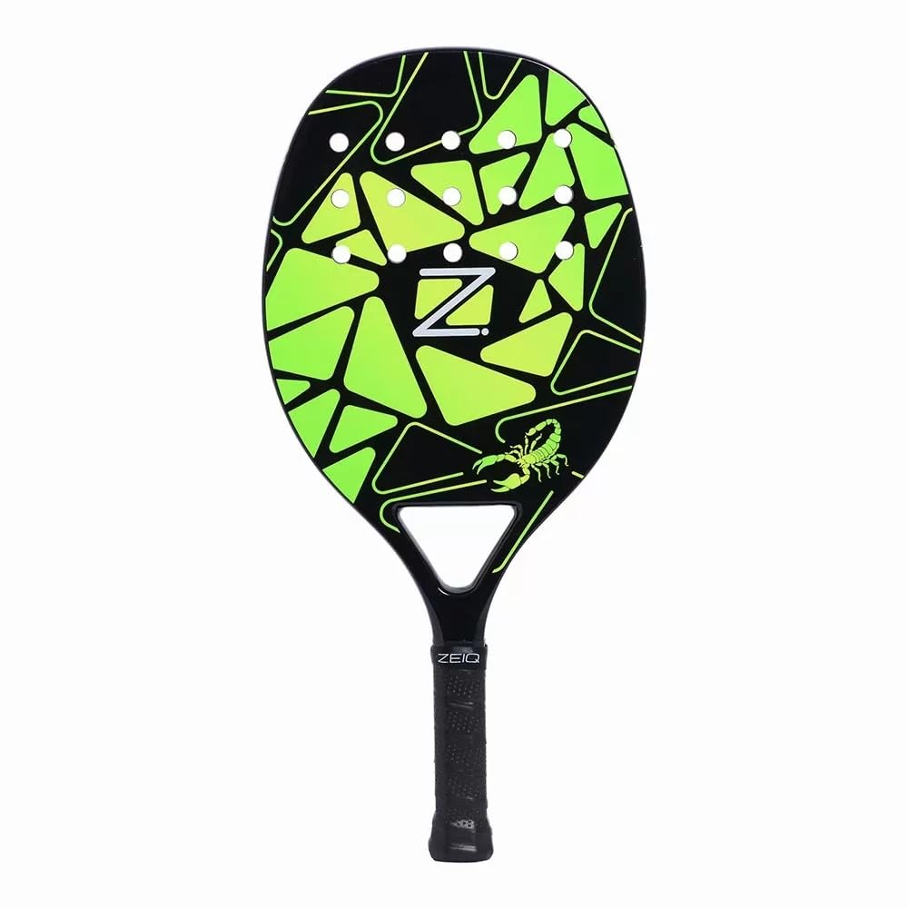 Raquete De Beach Tennis Scorpion 2 Zeiq Carbono3k + Brindes