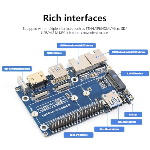 Carte d'extension Gigabit Double Ethernet Module Informatique Calcul 5 - 4