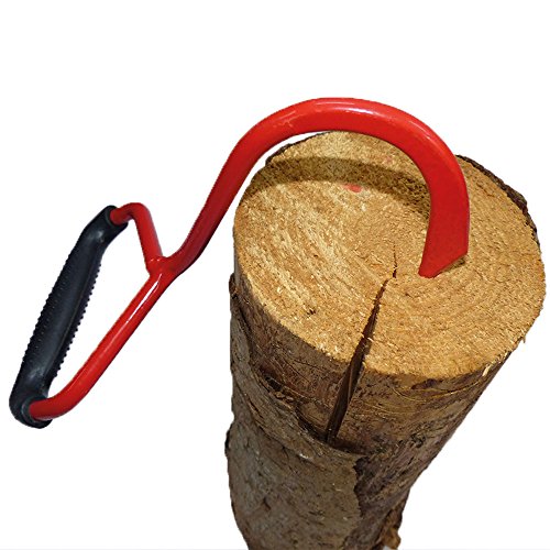 Foto von 2 Stück SET mit PREISVORTEIL! Packhaken mit Handgriff bis maximal 75kg belastbar. Sehr praktischen Holzwerkzeug für die Holzbewirtschaftung