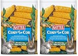 Kaytee Corn On The Cob Food for Wild Squirrels, Rabbits, Chipmunks and Other Backyard Wildlife, 6.5 Pound (Pack of 2)