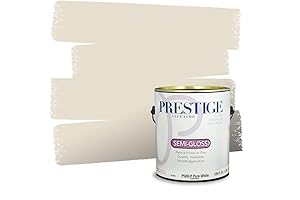 PRESTIGE Paints Interior Paint and Primer In One, 1-Gallon, Semi-Gloss, Comparable Match...