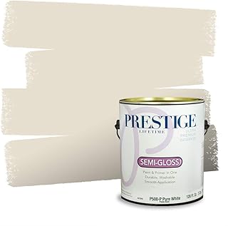 PRESTIGE Paints Interior Paint and Primer In One, 1-Gallon, Semi-Gloss, ...