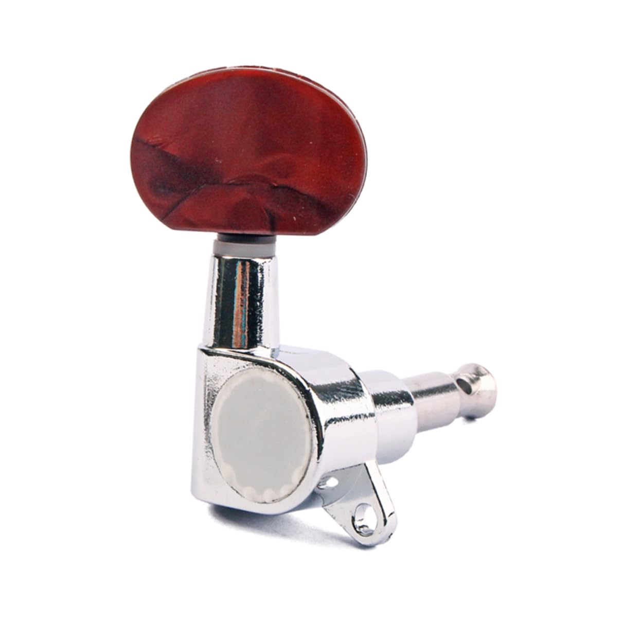 SHOWERORO 3stücke Enthaltenes Stimmmechanik Mit Tuning Pegs Kaffee-plastikknöpfen Für Akustik Gitarre Unterlegscheiben Und Schrauben