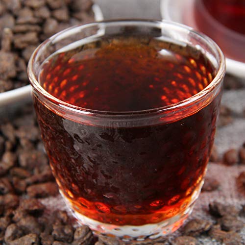 Té chino Pu'er 500 g (1.1LB) Té maduro de Puer Té negro Té viejo Té cocinado Árboles viejos Té Pu erh Cuidado de la… - Imagen 8