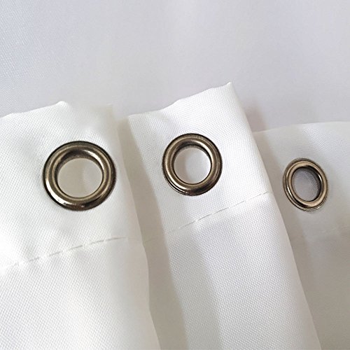 Nymb Valentine's Day Shower Curtains, Hearts With Snowflakes For Lover Bath Curtain,Fabric Shower Curtain, Bathroom Accessory Sets, Hooks Included, 70X70In #TOP2