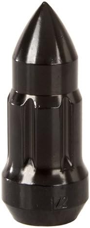 Rugged Ridge 16715.25 Wheel Lug Nut, 23 Piece, 1/2x20, Bullet Style, Black
