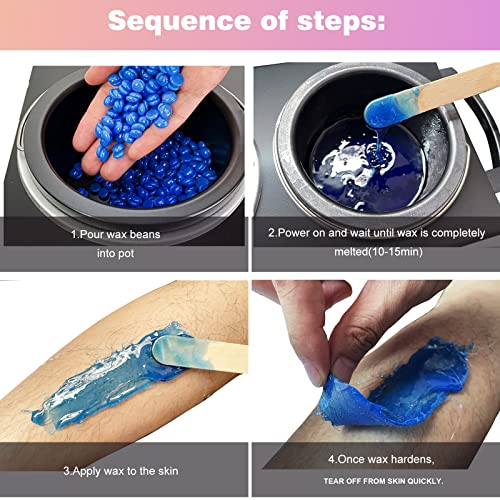 Chojiah New Upgrated Black Single Wax Warmer Professional More Faster Melted Wax Beads For Hair Removal With Non-Stick Pot #TOP4