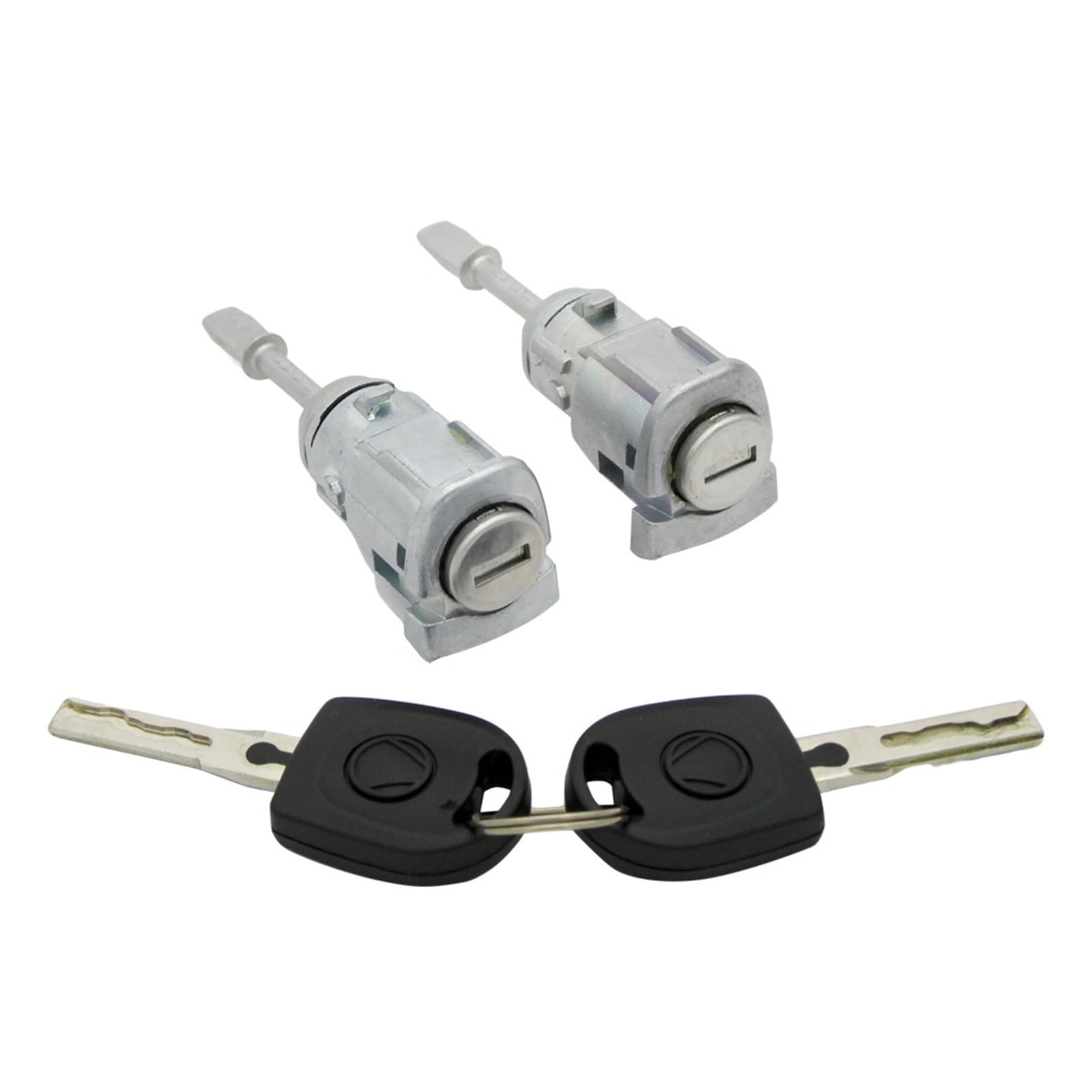 Fit For PASSAT SEAT TOLEDO LEON AROSA LUPO LEFT RIGHT DOOR LOCK BARREL CYLINDER REPAIR SET3B0837167/168(Left Assembled Lock)
