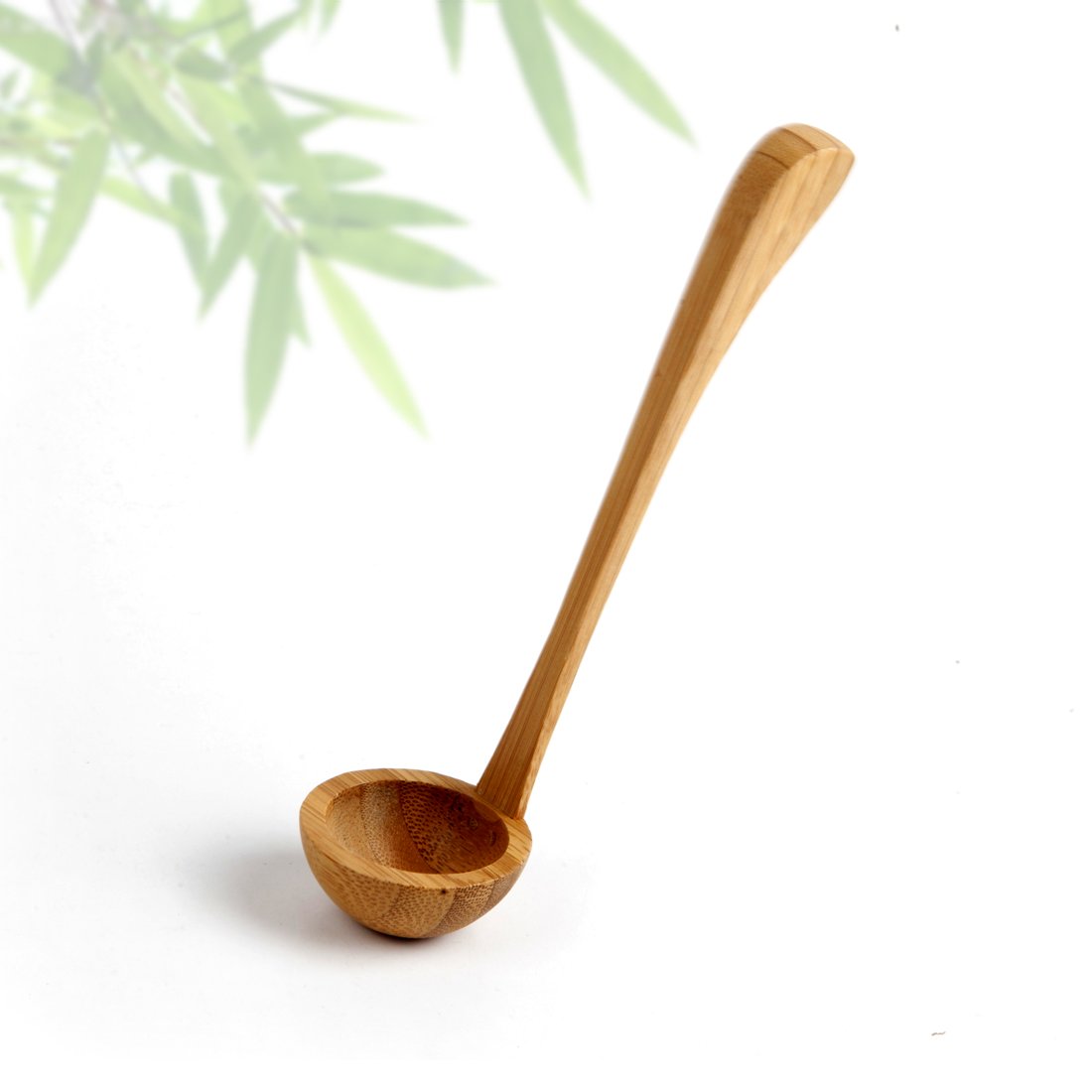 Kitchen Utensil Bamboo Serving Soup Spoon Scoop Ladle Cooking Tool