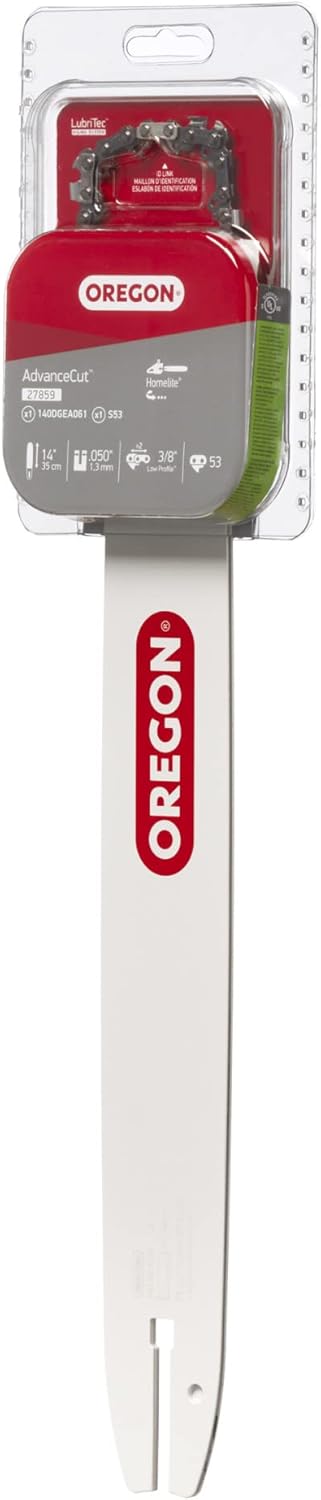 Oregon 14-Inch Bar & 91VG Chainsaw Blade Combination Fits Homelite 27859