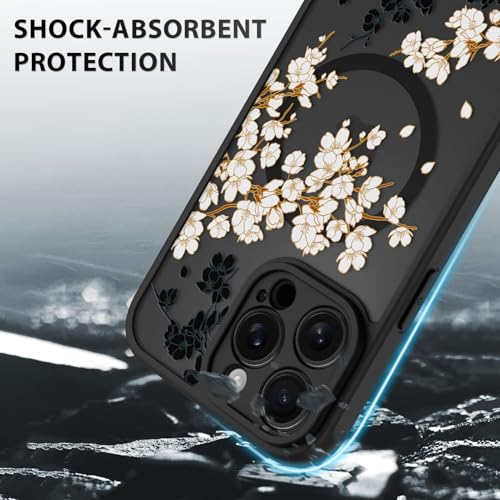OOK White Floral Flowers Phone Case Made for iPhone 15 Pro 6.1 Inch by OOK - Used condition - Image 4