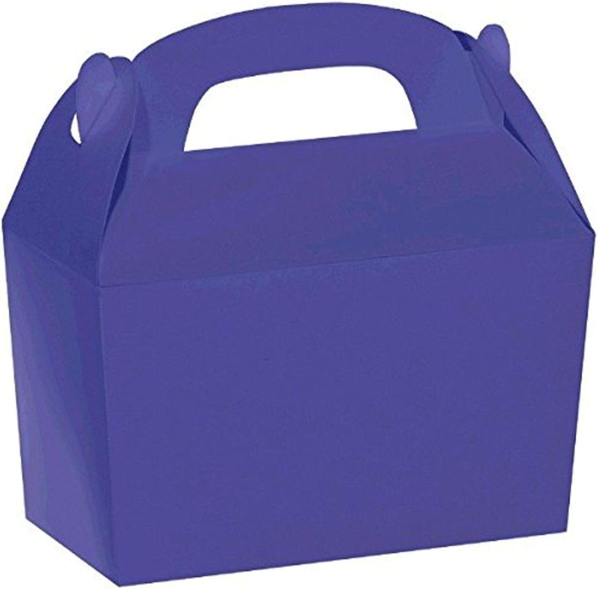 Vibrant Gable Paper Box - 5.5" x 4.5" (Pack Of 1) - Perfect For Parties & Gifts, Robins Egg Blue
