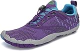 WHITIN Herren Damen Traillaufschuhe Minimalistische Barfußschuhe 5 Five Finger Zehenschuhe Fivefinger Trail Laufschuhe Gym Fitness Barfussschuhe
