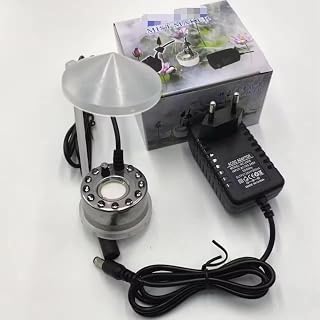 Asian Pumps Ultrasonic Mist Maker Humidifier Fogger 12 LED & SplashGuard for Decorative Purpose Most Powerful Fog 500M/lh Price In India