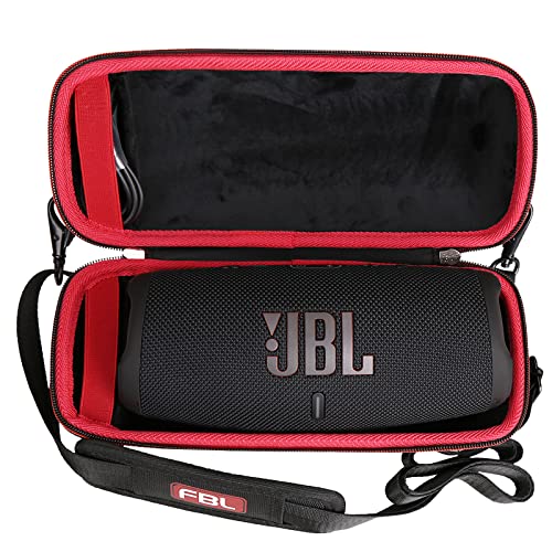 FBLFOBELI Hard Carrying Case for JBL Charge 4 / Charge 5 Waterproof Bluetooth Speaker, Protective Bag with Shoulder Strap