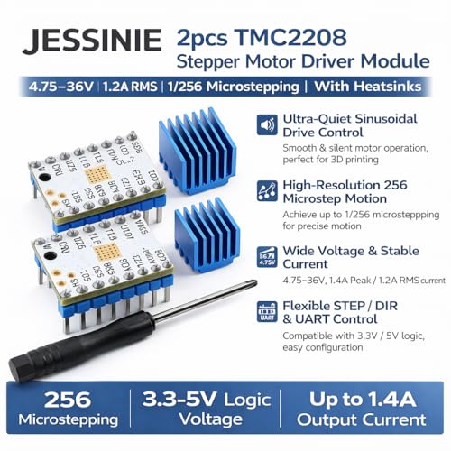Module TMC2208 pas à pas pour des impressions 3D fluides chez soi