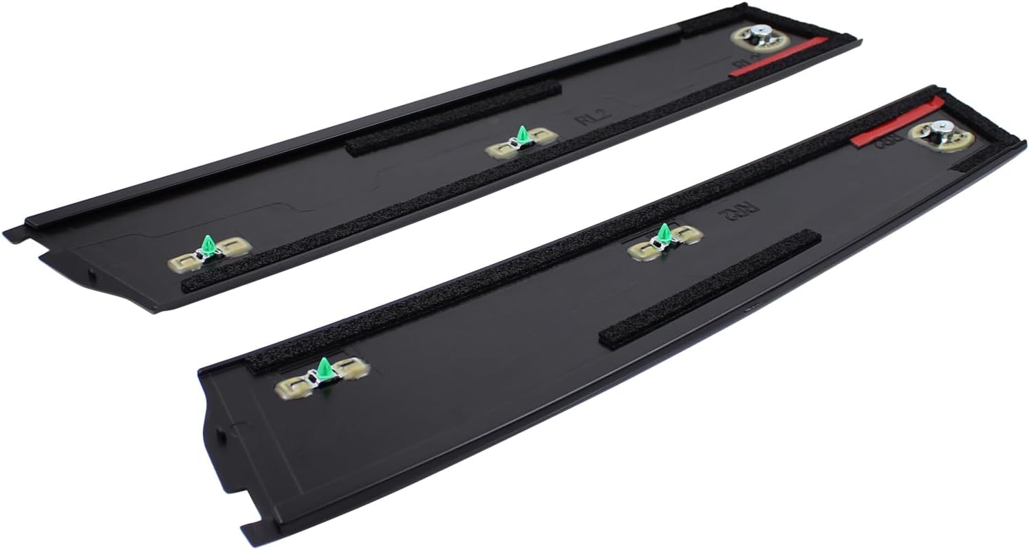 2Pcs Rear Driver and Passenger Side Door Applique Molding for Cadillac Escalade Chevrolet Tahoe GMC Yukon 2015-2018