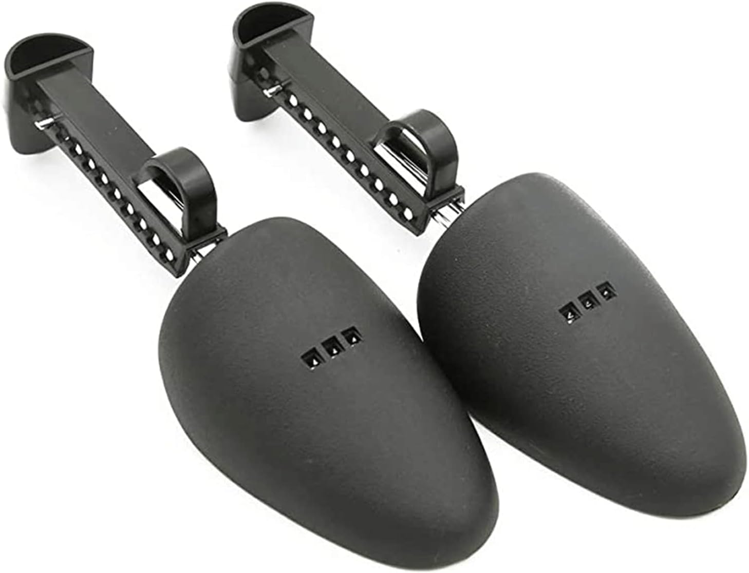2PCS Men's Adjustable Plastic Shoe Tree Practical Shoe Stretcher Boot Holder,Support Practical Shoes Shape Keeper