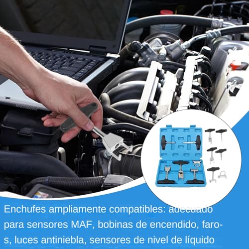 Extractor para conectores en T: repare averías eléctricas sin daños 7