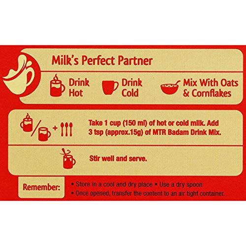 Image of MTR Badam Drink Mix Pet Jar 500g (Pack of 2)