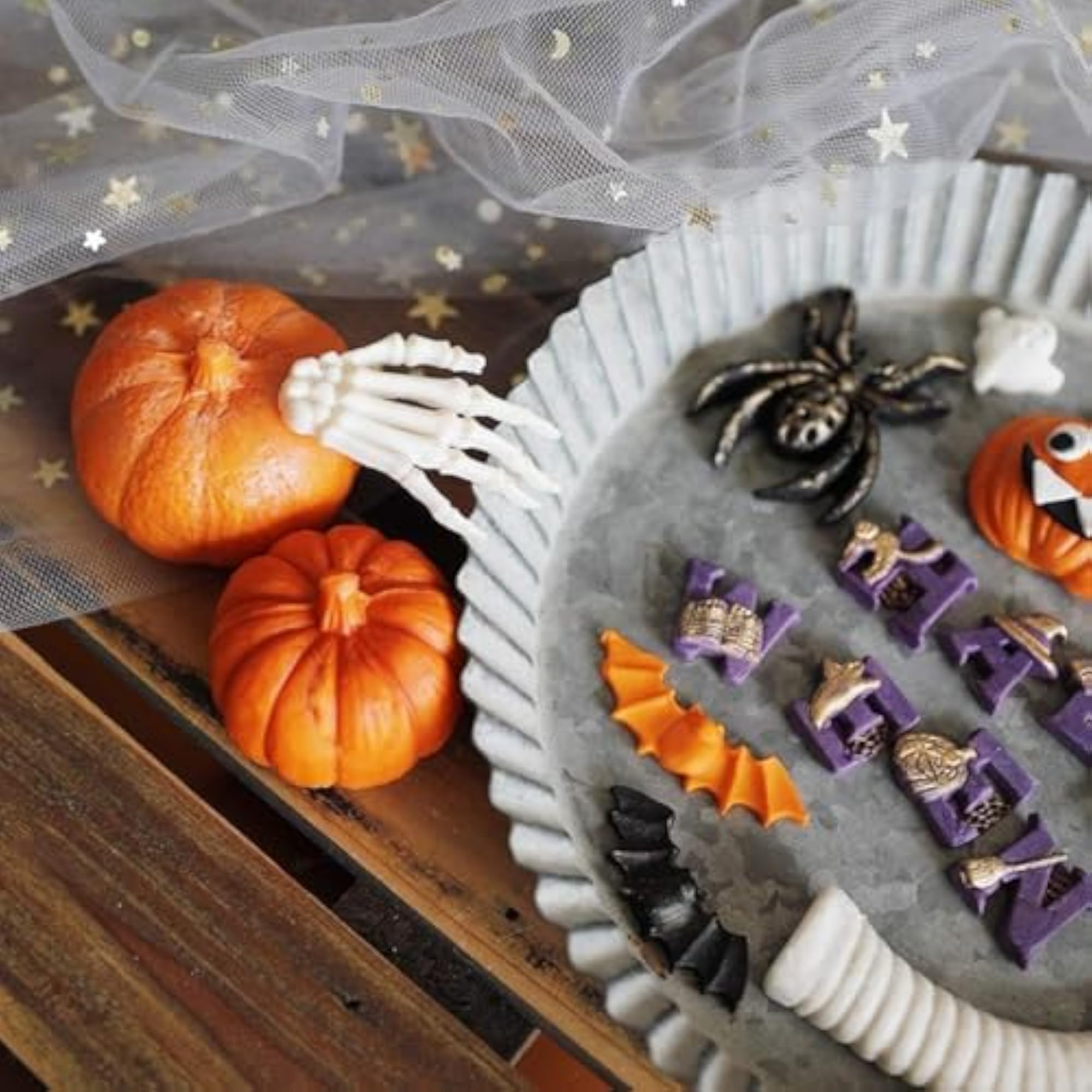 Halloween Pumpkin Shape Silicone Candle Mould for Crafting