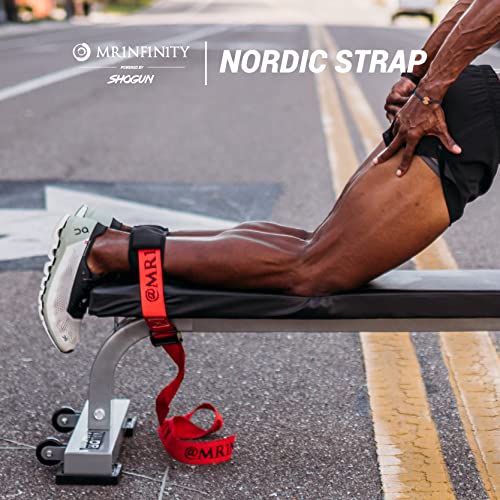 Mr1Nf1N1Ty X Shogun Adjustable Nordic Strap - Develop Explosiveness, Power, Strength, Performance, For Nordic Curls & Single Leg Tibialis Raises #TOP2