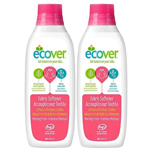 Ecover Fabric Softener - Morning Fresh - 32 Fl Oz (Pack of 2)
