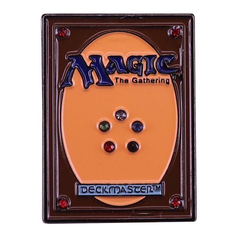 Amazon | マジックザギャザリング ピンバッジ MTG カード バッジ