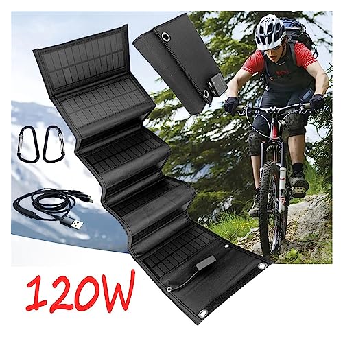 Bolsa de panel solar plegable y cargador solar portátil USB para móvil 3