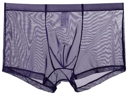 lclvld Boxer Sexy pour Hommes Pantalons Transparents Lingerie Sous-vêtements