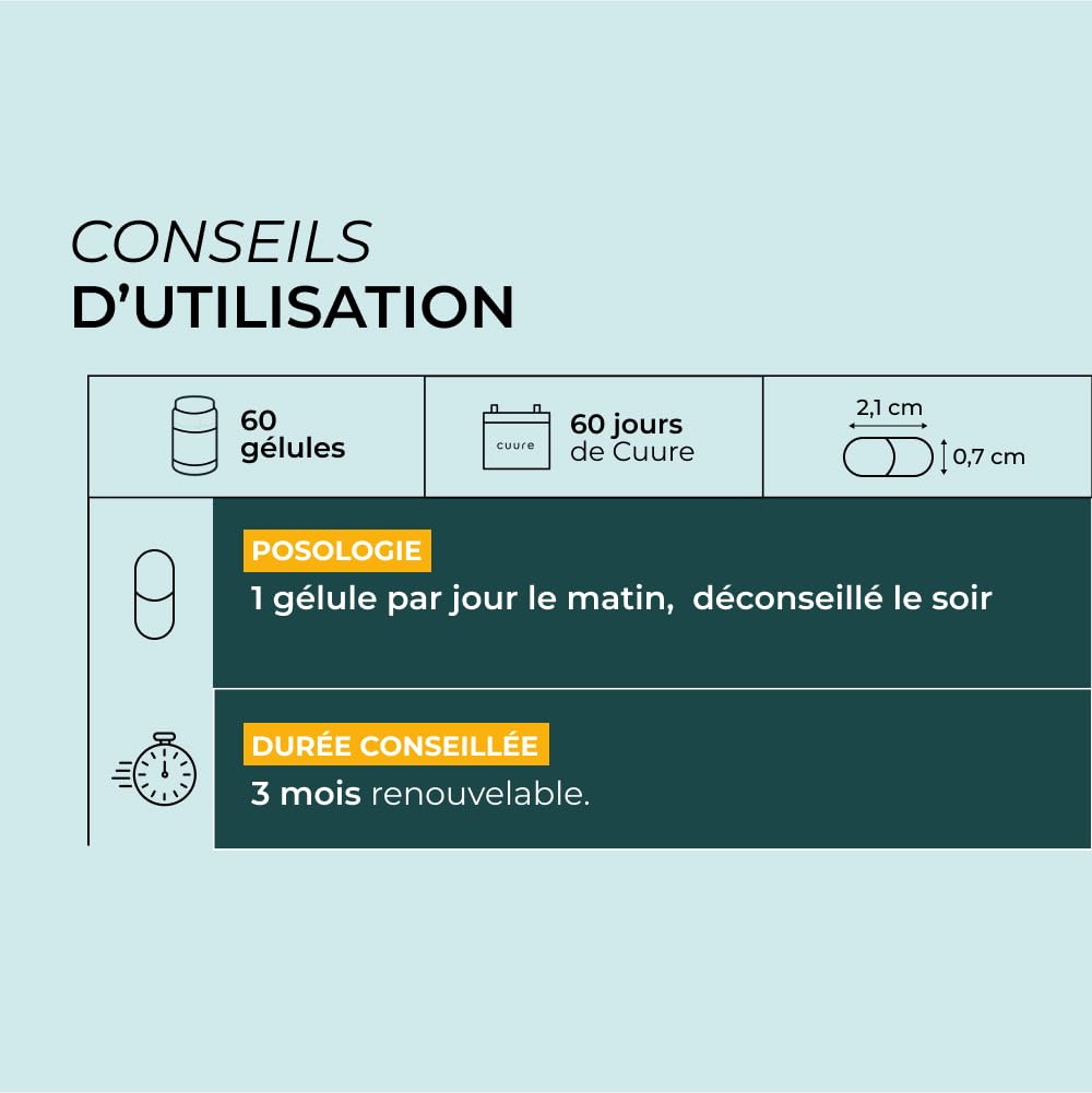 Maca Jaune - CUURE - Racine Naturel du Pérou - Perfomances Physiques et Sportives - Fertilité - Régulateur Hormonal - 60 Jours - Conditionné et Formulé en France