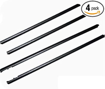 4 PCS Door Belt Molding WEATHERSTRIP Outside Compatible with Ford Focus 2 2005-2011