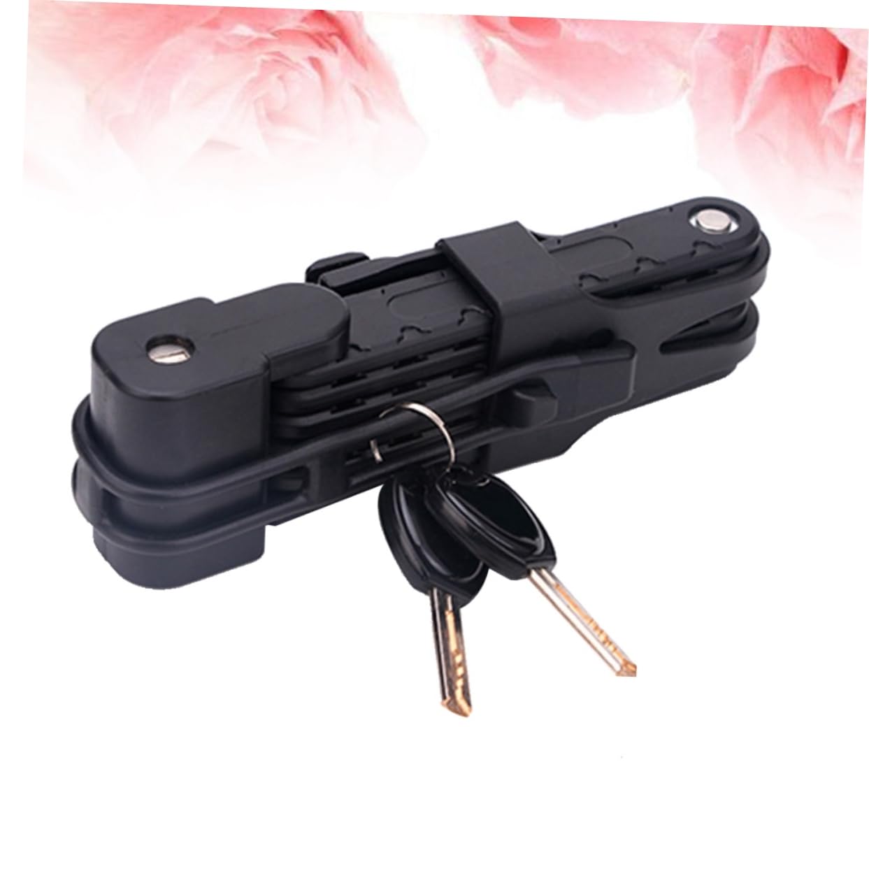 Candado Antirrobo Plegable de Acero, para Bicicleta de Carretera