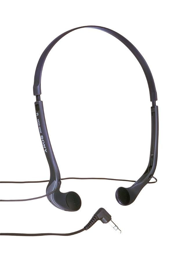 Sony MDR-W08L Vertical In-The-Ear Headphones,Black by Sony - Used condition - US$65.48