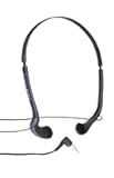 Sony MDR-W08L Vertical In-The-Ear Headphones,Black
