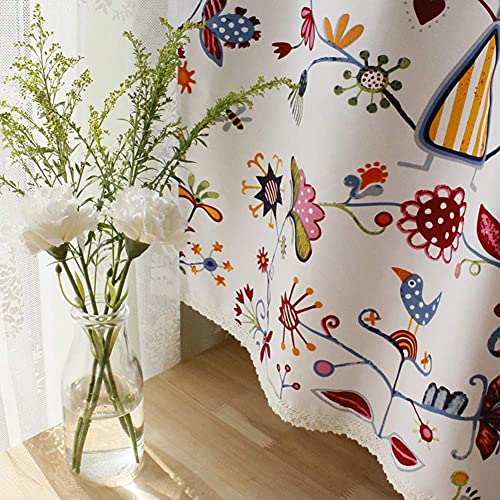 Cortina de ventana de baño en algodón natural para mayor privacidad 6