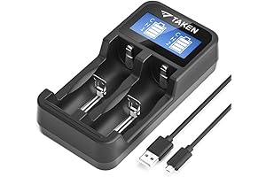 Taken: Universal AA Battery Charger for Array of Battery Types (2 Slots)