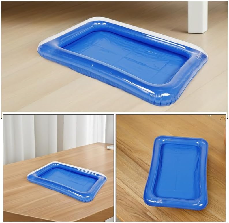 Abaodam Dollhouse Accessories Inflatable Fun Toys Pool Party Toys Quick Setup Water Play Table