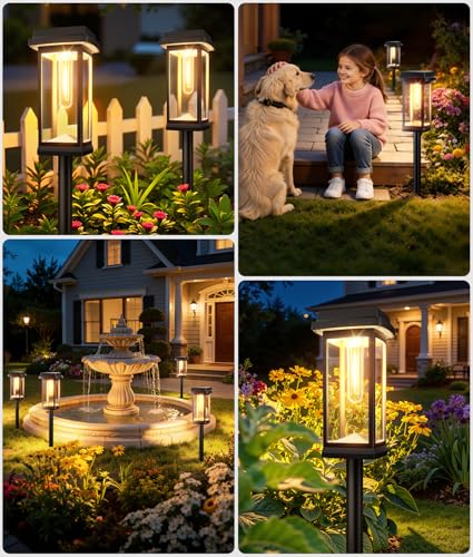 Solar 15 Hour Waterproof IP65 Pathway Lights, 8-Pack $25.30 AC - image 7