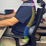 1Pcs Lumbar Roll Support Pillow Cover– Low Back Lumbar Support for Office Chair & Car Seat Back Support Cushion, Relieving Back Pain & Improving Posture,(Pillow Case Only) - Image 4
